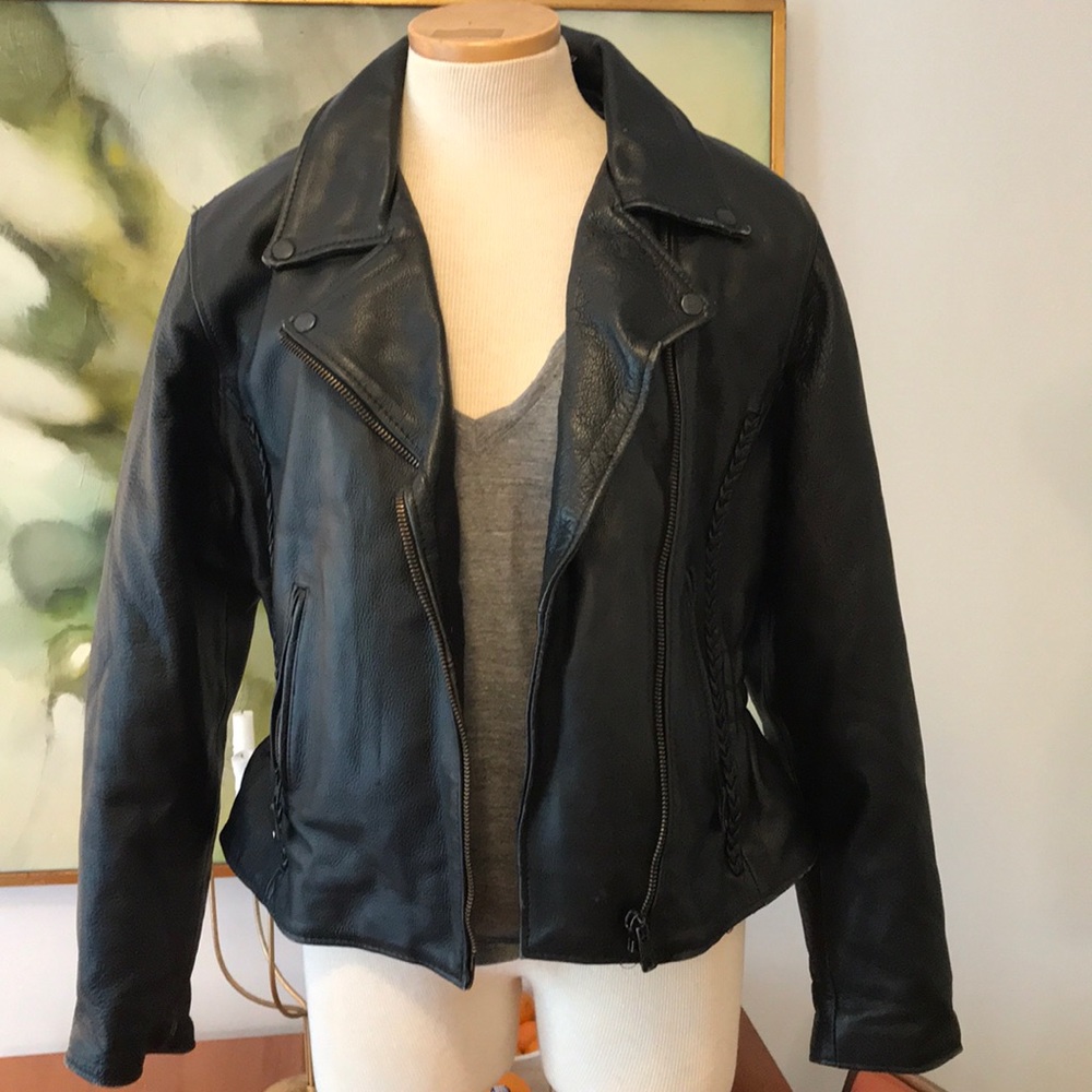 UNIK Premium Women’s Leather Motorcycle Jacket
